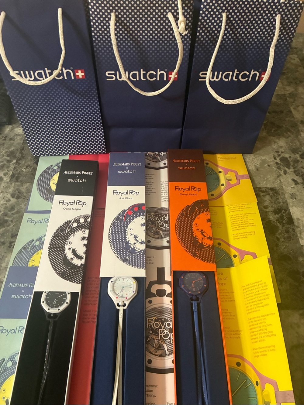Swatch Royal Pop Collection Watch - black